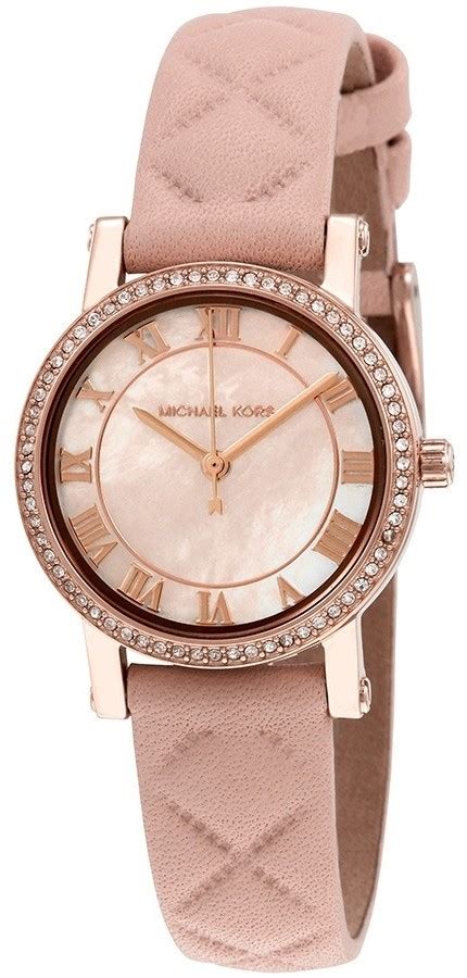 michael kors petite norie watch with mother of pearl dial|Michael Kors Womens MK2683 .